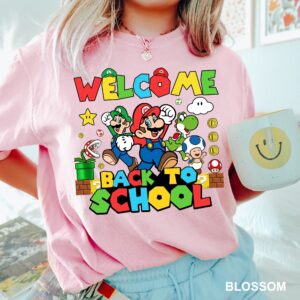 Mario Welcome Back To School